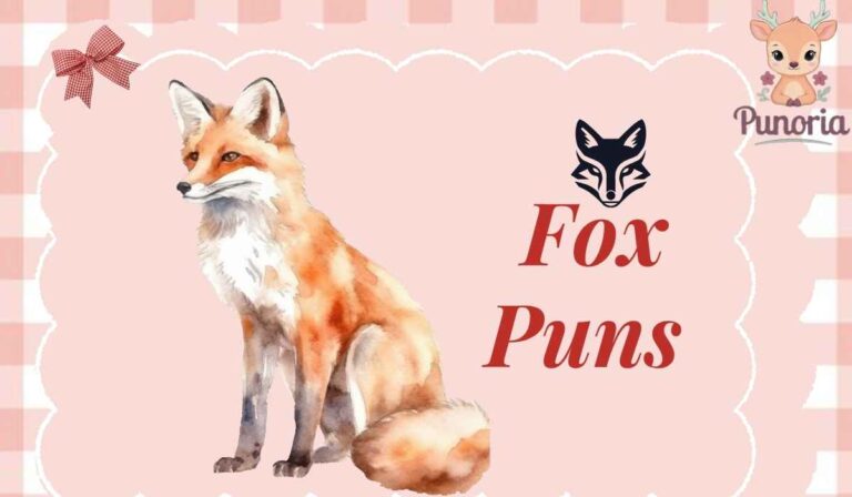 194+Fox Puns Update Amazing Funny Wordplay That Creates Instant Smiles 2026!