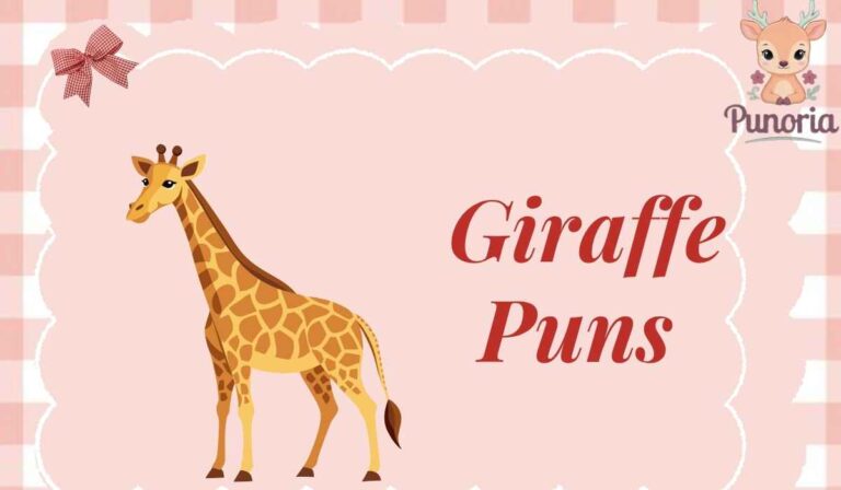 184+Giraffe Puns Amazing Funny That Will Brighten Your Day 2026!
